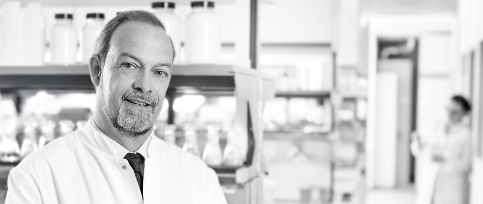 Scientist in laboratory